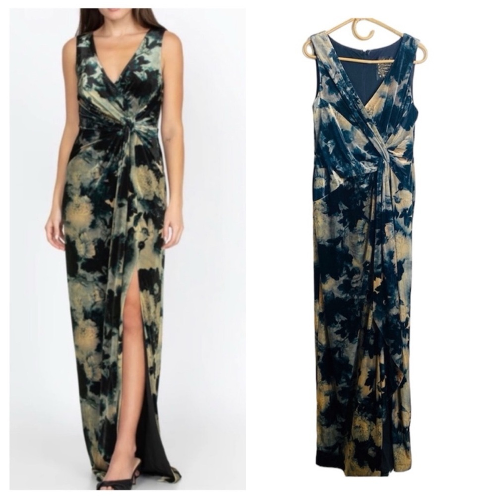 Johnny Was velvet dress NWT